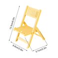 thumbnail image 2 of WLOELOEW Yellow Flat Base Chair Phone Stand Bracket For Office Desk To Raise Mobile Phone Height Plastic Yellow, 2 of 3