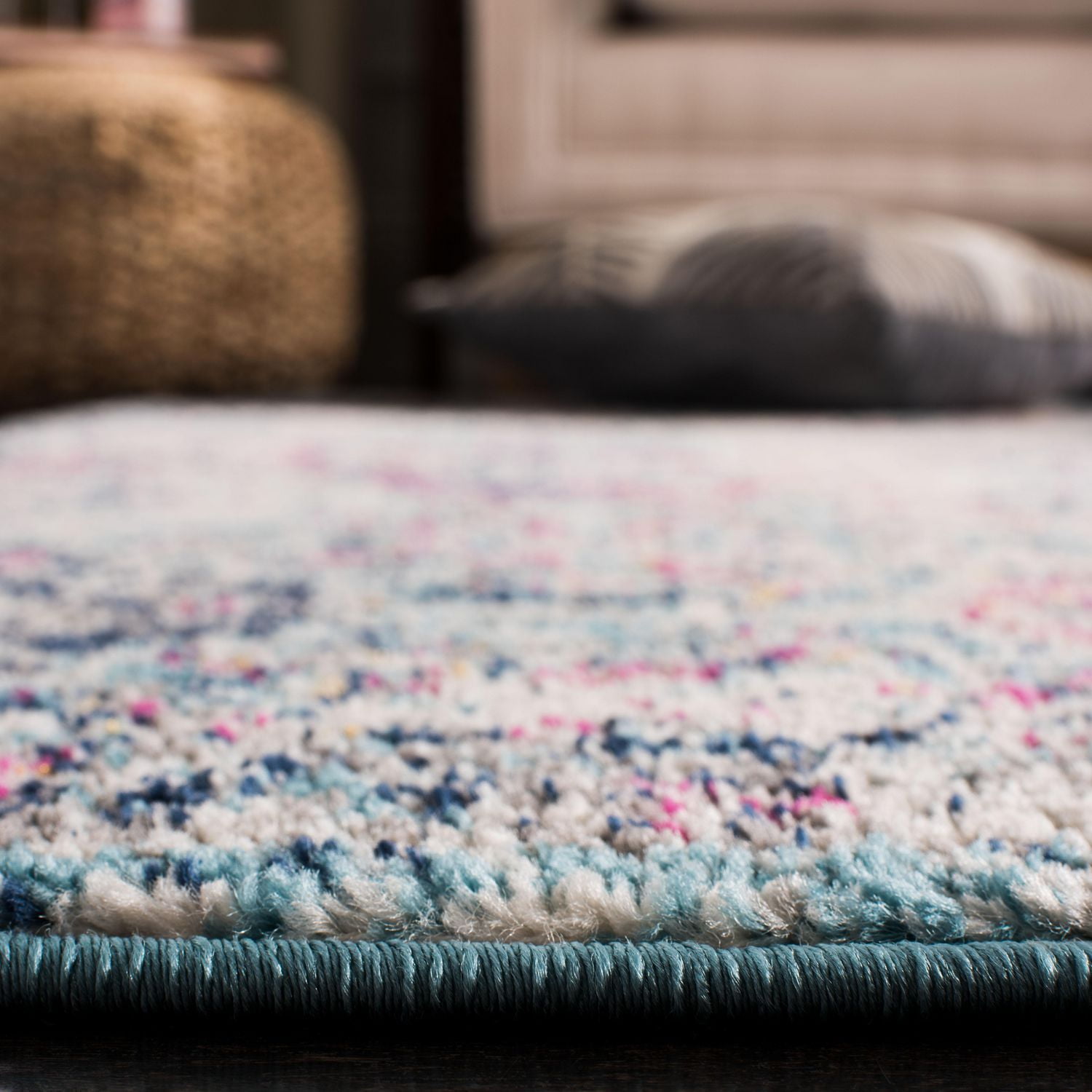 SAFAVIEH Madison Judith Tapis Géométrique Floral