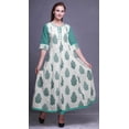 thumbnail image 2 of Bimba Robe Décontractée AnarkaliKurtiMaxi Imprimée IndianKurtisFor Women, 2 of 6