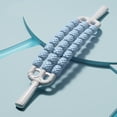 thumbnail image 1 of Fasiaou Bâton de Massage avec Roues à Rangées Multiples pour la Relaxation du Dos et des Muscles, Rouleau Apaisant de Yoga pour la Récupération après l'Entraînement et le Soulagement du Stress, Bleu, 1 of 4