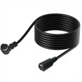 thumbnail image 3 of 90 Degree Bend Mini DIN 4Pin Male to Female S-Video 4-Pin SVHS Camera DVR, , DVD Player Video Connection Cable A, 3 of 4