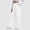 c01White, variant on JGGSPWM Women's Wide Leg Sweatpants Solid Color Drawstring Baggy Sweatpants High Waisted Casual Trousers Jogger Pants White S
