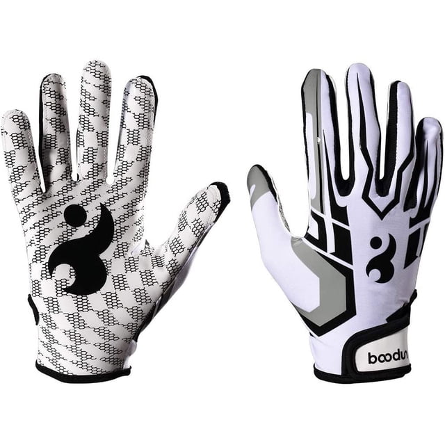 Extra Durable Batting Glove made with perforated sheepskin leather palms for exceptional grip, durability, and breathability. These baseball batting gloves feature pre-curved finger construction for a natural fit and velcro closure cuffs for easy wear. Includes interlocking design for alignment during batting stance.