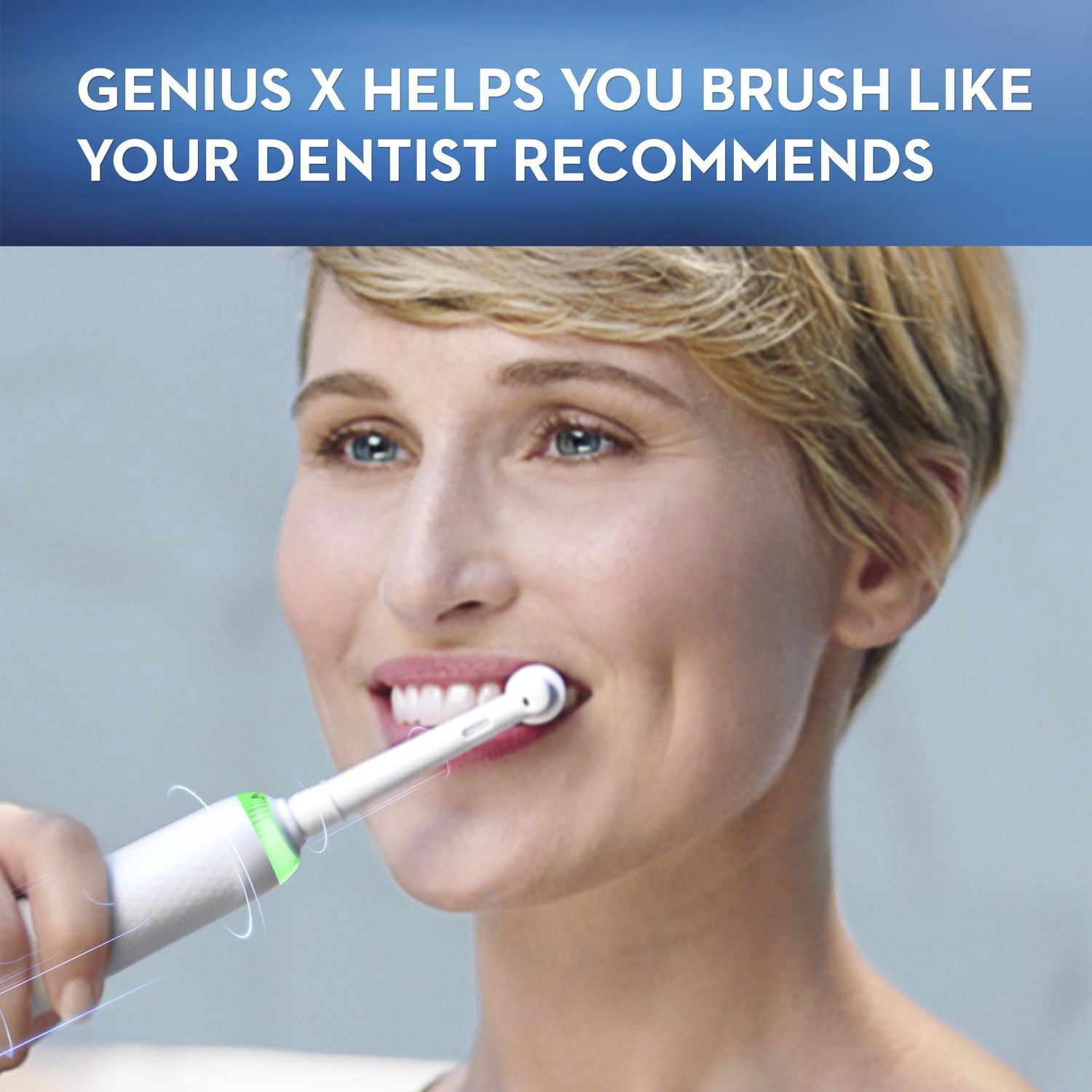 Brosse à dents électrique rechargeable Oral-B Genius X 10000 avec intelligence artificielle