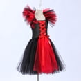 thumbnail image 4 of YOUSNH Halloween Tout-Petits Enfants Bébés Filles Magnifique Sorcière Robe Noire Déguisement Fête Tulle Robes Robes pour Filles B_001 4-5 Ans, 4 of 5
