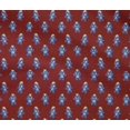 thumbnail image 4 of oneOone Tissu Coton Flex Rouge Foncé Robot Dessin Animé Matériel de Robe Tissu Imprimé Tissu au Mètre 40 Pouces de Large, 4 of 4