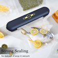 thumbnail image 5 of Dusknt Under $5 Vacuum Sealer Orange, Vacuum Food Sealing Machine New Automatic One Operation Sealing Machine Suction Power Lcd Display with 10 Storage Bags, Clearance Sales Today! Deals Prime!, 5 of 5