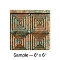 thumbnail image 1 of Fasade Miniquattro Decorative Vinyl Backsplash Panel Sample Copper Fantasy, 1 of 5