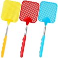 thumbnail image 1 of CHOK Lot de 3 Éponges Télescopiques Éponges Anti-Mouches Multicolores Usage Intensif Tueur d'Insectes et de Mouches, 1 of 8
