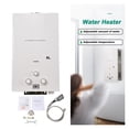 thumbnail image 4 of Chauffe-eau au Gaz Propane Sans Réservoir 8 L 16 KW GPL Chauffe-Eau Chaude Instantanée Affichage LED Extérieur Camping avec Pomme de Douche Trousse, 4 of 5
