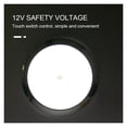 thumbnail image 4 of 12V/24V LED Touch Lamp RV Ultra-thin Round Dome Light Ceiling Lamp Reading Light For Caravan Boat Yacht Camping Car ,Variety of Features, 4 of 7