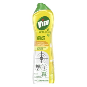 Vim PureBoost Lemon Scent Cream Cleaner 500ml