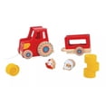 thumbnail image 3 of Janod - Farm: Pull Along Tractor - Wood Toy - 12 months +, 3 of 3