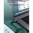 thumbnail image 4 of Transemion 5-In-1 Portable USB Charging Cable Charging Cables 1.1 Long, Fast Charging Cable 100W Charging, Cable Compatible blue, 4 of 6