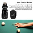 thumbnail image 4 of 3 In 1 Pool Cue Tip Shaper,Billiard Cue Tip Shaper Billiard Pool Cue Accessories Tool With Scuffer,Shaper And Aerator, 4 of 8