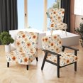 thumbnail image 1 of Designart « Terracotta Mandala III » Fauteuil d'Appoint Rembourré Beige à Motif Floral - Fauteuil de Style Champêtre pour Chambre, 1 of 7