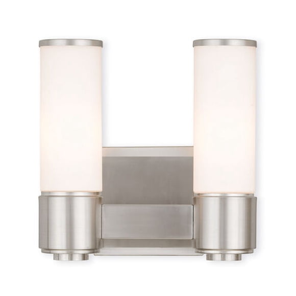 Livex Lighting 52102-35 10" 2-Light Wall Sconce Bath Light 60W, Candelabra