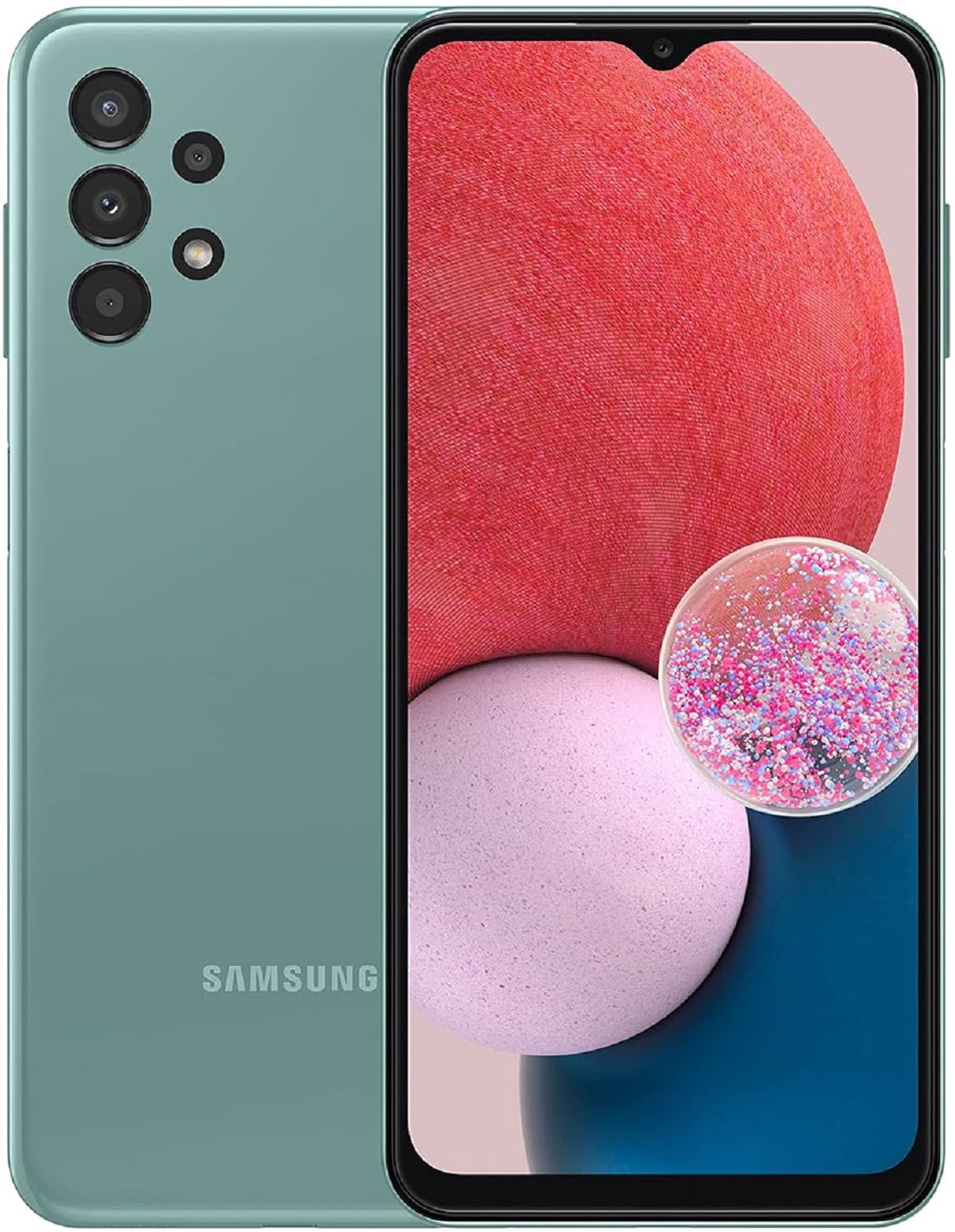 Refurbished Samsung Galaxy A13 4G - 128GB – Green – 50MP Triple Rear & 8MP Front Camera - Fully Unlocked Smartphone - Excellent Condition