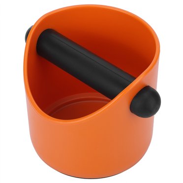 Mini Espresso Machine Accessories Knock Box, Espresso Accessories Set Espresso Accessories, Coffee Shop for Bar Home Milk Tea Shop Orange,Red