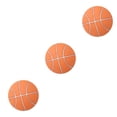 thumbnail image 3 of serony 4pcs Mute Door Rear Wall Crash Waterproof Anti-Collision Wall Crash Waterproof Pad Basketball Style 5cm orange 3Set, 3 of 6