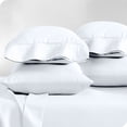 thumbnail image 1 of Bare Home Pillowcase Set - Premium 1800 Collection - Double Brushed - Ultra Soft - King Size, White, 4 Count, 1 of 7