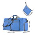 thumbnail image 3 of TopLLC Travel Duffel Bag, Large Capacity Weekender Bags with Shoes Compartment and Multiple Pockets, Multifunction Sport Gym Bag Personal Item Bag Foldable Carry on Luggage Overnight Bag for Women Men, 3 of 7