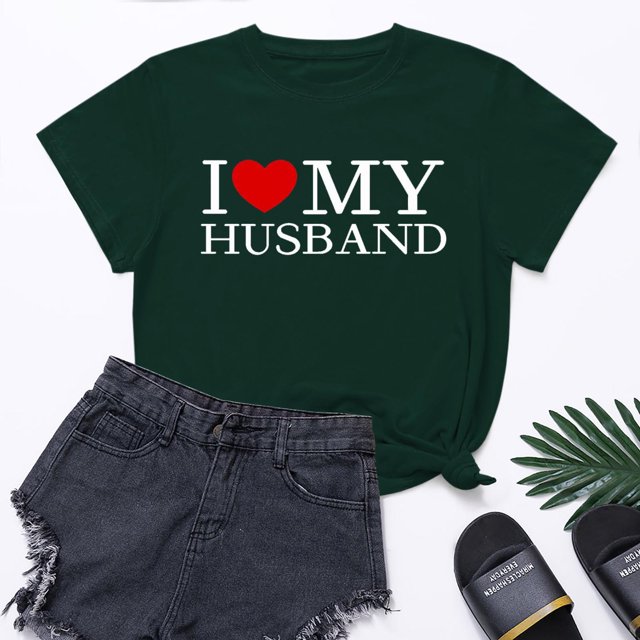 Meichang T-Shirts Graphiques pour Femmes T-Shirts de la Saint-Valentin Mignons Cœur T-Shirts Graphiques Décontractés Col Rond Manches Courtes Coupe Ample T-Shirts de Vacances Saint-Valentin