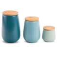 thumbnail image 4 of Pot de rangement de cuisine en céramique Thyme & Table, ensemble de 3 pièces, 4 of 6