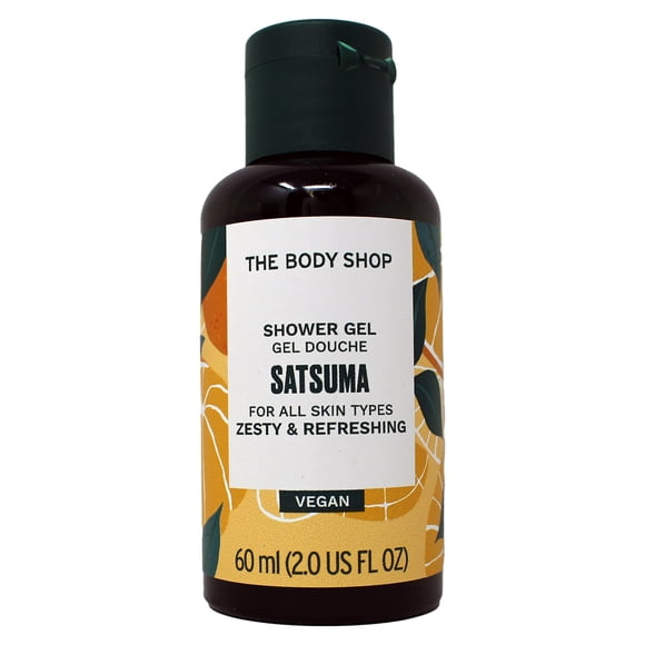 The Body Shop Gel Douche Satsuma pour Tous les Types de Peau 2 Onces