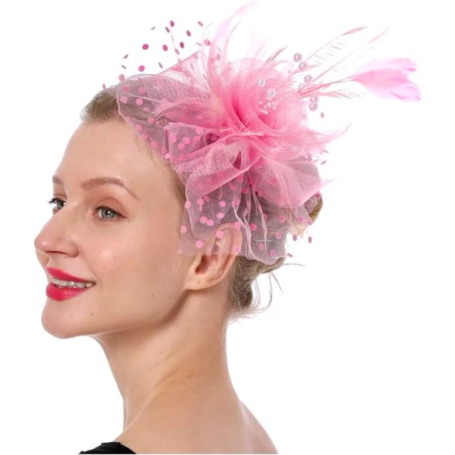 LinYooLi Chapeaux de Fête pour Femmes, Bandeau de Fête, Chapeaux de Derby Kentucky, Accessoire de Tête