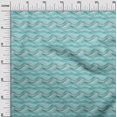thumbnail image 3 of oneOone Polyester Spandex Turquoise Green Fabric Abstract Stripe Craft Projects Decor Fabric Printed By The Yard 56 Inch Wide, 3 of 4