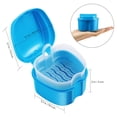 thumbnail image 2 of MesaSe Denture Cleaning Tablets Retainer Cleaning Tablets Strainer Retainer Cleaner Tablets Denture Box, 2 of 6