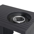 thumbnail image 4 of Paramount Offset Extruded Aluminium Rectangle Firepit Table, 4 of 9