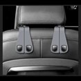 thumbnail image 1 of Double Hook Car Seat Hanger for Purse, Bag, Groceries, Durable Back Seat Organizer with Strong Hold, No Tools Installation, Vehicle Accessory for Front Seat Headrest, 1 of 9