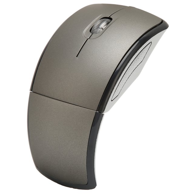 Wireless Arc Mouse,Folding Wireless Mouse Portable Office Mouse Wireless Foldable Mouse Professionally Tested