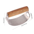 thumbnail image 4 of Dvkptbk Garlic Press Rocker Manual Garlic Presser with Peeler Wide Handle Garlic Chopper Grinder for Home Kitchen Gadgets Tools kitchen appliances, 4 of 8
