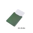 thumbnail image 3 of maskred Étui de Protection Tablette Solide Minimaliste Imperméable Couverture Pratique Multifonctionnelle Spécial Réseau Bleu Violacé 11 en Vert Foncé 15/15.4 Pieds', 3 of 6