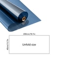 thumbnail image 3 of Kieccall Window Sun Protection Films Aluminum Insulation Films 15.7 x 78.7 IN for Home Window Heat Blocking Gift, 3 of 6