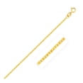 thumbnail image 1 of 10k Yellow Gold Mariner Link Anklet 1.2mm 10 in, 1 of 2