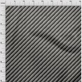 thumbnail image 4 of oneOone Silk Tabby Black Fabric Stripes Sewing Craft Projects Fabric Prints By Yard 42 Inch Wide, 4 of 5