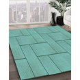 thumbnail image 3 of Ahgly Company Tapis d'Intérieur Lavable en Machine Carré Vert Menthe, 4 Pieds Carré, 3 of 7