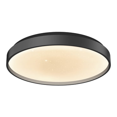 Artika Celestia Plafonnier Encastré Moderne, Noir Mat