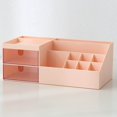 thumbnail image 3 of Tiroirs de Rangement en Plastique Table de Maquillage Type Tiroir Support de Rangement Table de Toilette Cosmétique Tri Boîte de Rangement en Plastique pour Maquillage de Bureau Boîte de Rangement en Plastique pour Rouge à Lèvres, 3 of 3