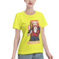 thumbnail image 2 of T-Shirt Basique à Manches Courtes pour Femmes Dragon Ball Tortue Féerique, 2 of 6