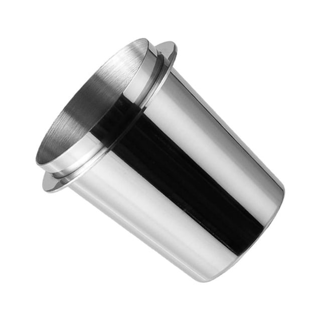 kurtrusly Rustproof Coffee Maker Food-grade 304 Stainless Steel Brushed Surface No Powder Remainded Brushed Inner Cup Non-toxic Bright Finished,53MM 1Set
