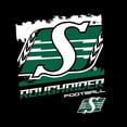 thumbnail image 2 of CFL Saskatchewan Roughriders Grunge BG Black X-Large Hoodie, 2 of 4