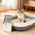 thumbnail image 4 of Litière pour Chat avec Support de Déchets Intégré et Pelle à Déchets pour Animaux de Compagnie Portable Haute Capacité, 4 of 5