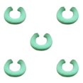 thumbnail image 1 of Thinsony Acrylic Fibers Made Toilet Mat Removable And Fits Most Toilets U Shape Green 5Set, 1 of 6