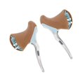 thumbnail image 1 of Drop Bar Brake Levers For Road Bike Racing Bicycle Cyclocross Bicycle Left Right Hand Coffee, 1 of 5