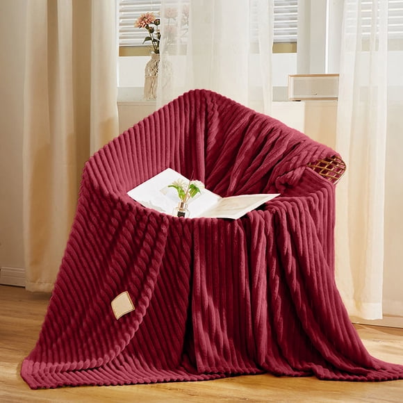 Fleece Blanket Gift Blanket Fleece Air Conditioning Blanket Towelling Blanket With Milk Fleece Nap Blanket